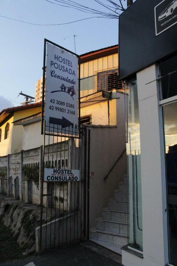 Hostel Pousada Consulado 蓬塔格罗萨 外观 照片